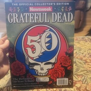 Grateful Dead 50-Year Tribute Magazine Newsweek Feom 2015